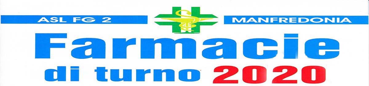 Farmacie di turno 2020