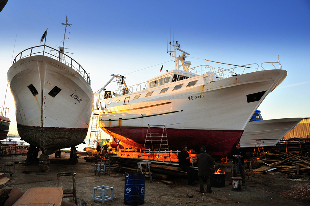 cantiere navaleSfilata Re Manfredi