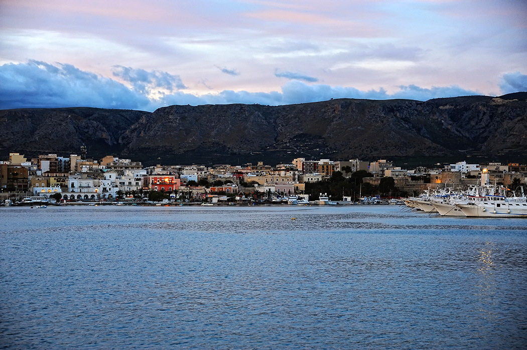 Tramonto di fuoco a Manfredonia