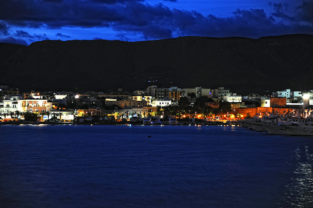 Tramonto di fuoco a Manfredonia